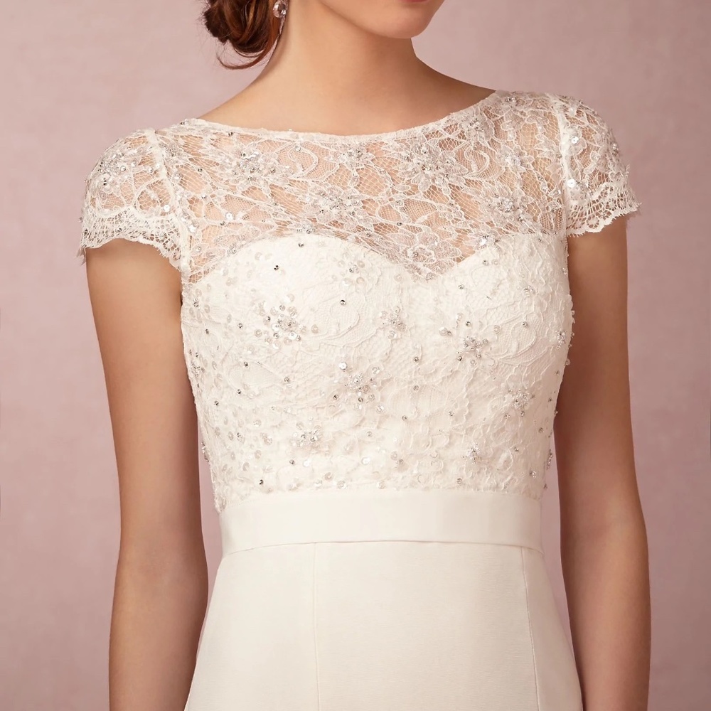 BHLDN Jenny Yoo Luciana Topper